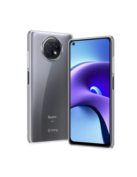 Etui Do Xiaomi Redmi Note 9T Crong Crystal Slim Cover Przezroczysty