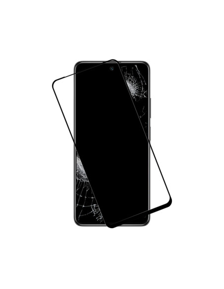 Szkło Hybrydowe Niepękające 9H Na Cały Ekran Xiaomi Poco M4 Pro 5G Crong 7D Nano Flexible Glass