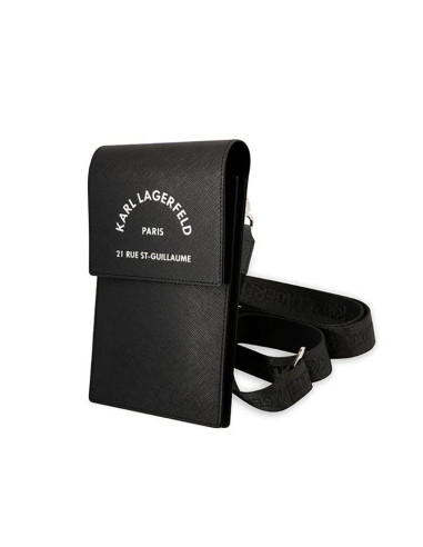 Torba Na Smartfona I Akcesoria Karl Lagerfeld Embossed Rsg Wallet Phone Bag Czarny
