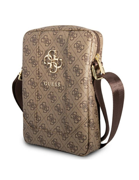 Torba Na Tablet 10 " Guess 4G Big Metal Logo Tablet Bag Brązowy