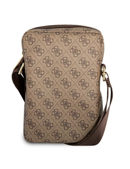 Torba Na Tablet 10 " Guess 4G Big Metal Logo Tablet Bag Brązowy