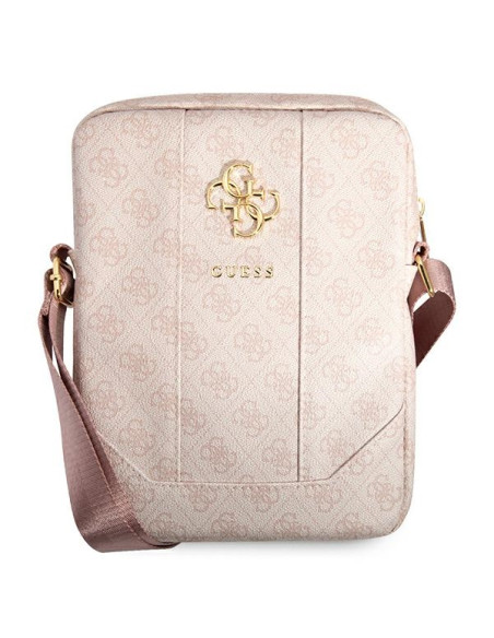 Torba Na Tablet 10 " Guess 4G Big Metal Logo Tablet Bag Różowy