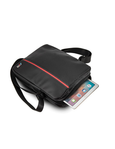 Torba Na Tablet 8 " BMW Carbon Red Stripe Czarny