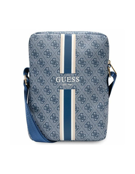 Torba Na Tablet 10 " Guess 4G Stripes Tablet Bag Niebieski