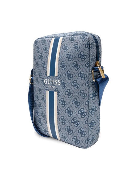 Torba Na Tablet 10 " Guess 4G Stripes Tablet Bag Niebieski
