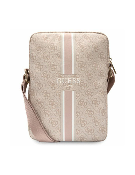 Torba Na Tablet 10 " Guess 4G Stripes Tablet Bag Różowy