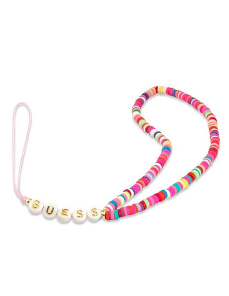 Zawieszka Do Telefonu 25 cm Guess Phone Strap Beads Heishi Wielokolorowy