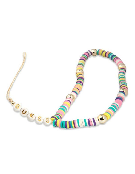 Zawieszka Do Telefonu 25 cm Guess Phone Strap Beads And Pearls Heishi Wielokolorowy