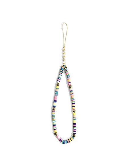 Zawieszka Do Telefonu 25 cm Guess Phone Strap Beads And Pearls Heishi Wielokolorowy