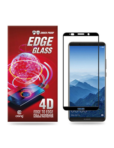 Szkło Hartowane Na Cały Ekran Huawei Mate 10 Crong Edge Glass 4D Full Glue