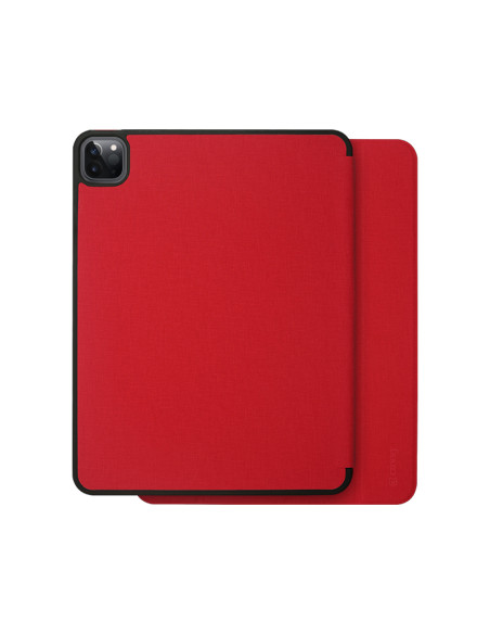 Etui Do iPad Pro 11"(2022-2021) / iPad Air 10.9 " ( 5 - 4 Gen. ) Z Funkcją Apple Pencil Crong Flexfolio Czerwony