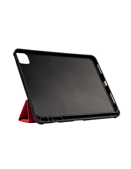 Etui Do iPad Pro 11"(2022-2021) / iPad Air 10.9 " ( 5 - 4 Gen. ) Z Funkcją Apple Pencil Crong Flexfolio Czerwony