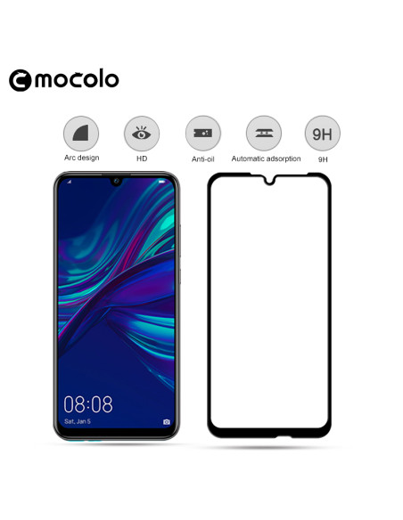 Szkło Ochronne Na Cały Ekran Huawei P Smart 2019 / Honor 10 Lite Mocolo 3D 9H Full Glue