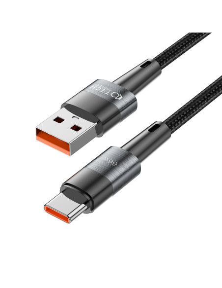 Kabel 66W/6A 50cm Ultraboost USB-C Tech-Protect Szary