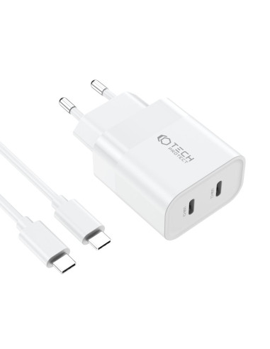 ŁaDowarka sieciowa 2-Porty C20W PD20W + USB-C...