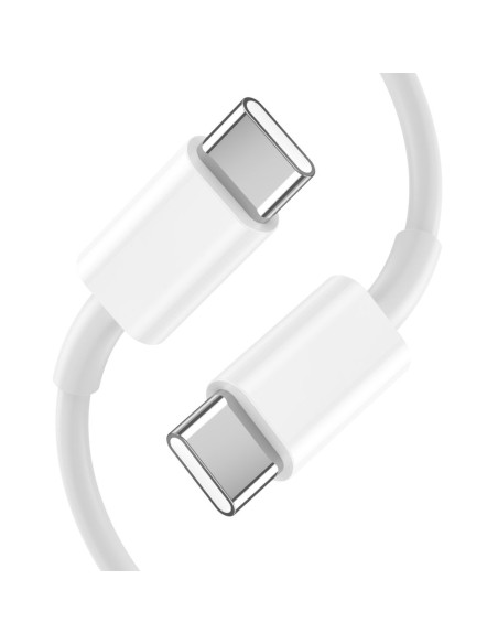 ŁaDowarka sieciowa 2-Porty C20W PD20W + USB-C Kabel Tech-Protect Biały