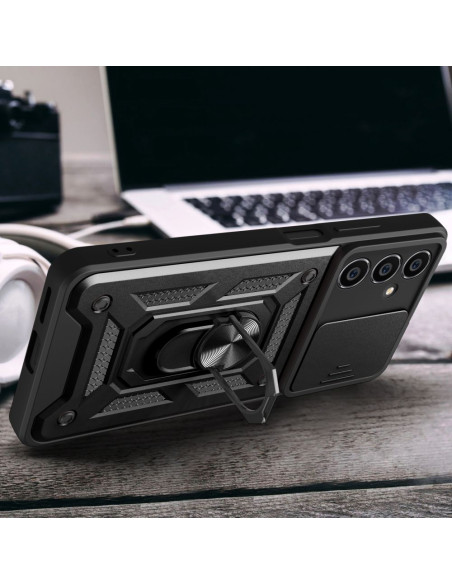 Etui Do Galaxy S23 FE Tech-Protect Camshield Pro Czarny