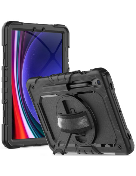 Etui Do Galaxy Tab S9 FE 10.9 X510 / X516B Tech-Protect Solid360 Czarny