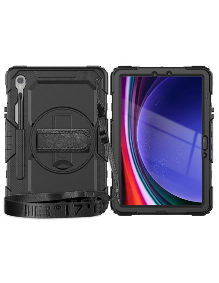 Etui Do Galaxy Tab S9 FE 10.9 X510 / X516B Tech-Protect Solid360 Czarny