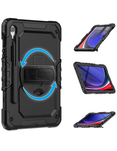 Etui Do Galaxy Tab S9 FE 10.9 X510 / X516B Tech-Protect Solid360 Czarny