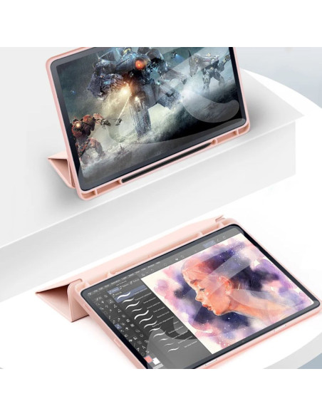 Etui Do Galaxy Tab S9 FE 10.9 X510 / X516B Tech-Protect Sc Pen Różowy