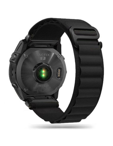 Pasek Do Garmin Fenix 5 / 6 / 6 Pro / 7 Tech-Protect Nylon Pro Czarny