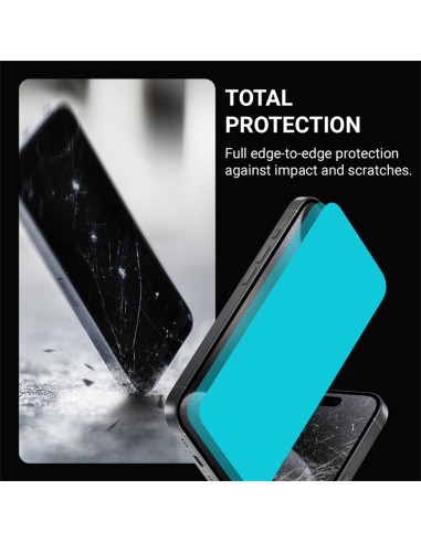 Szkło hartowane 9H na cały ekran iPhone 15 Pro...