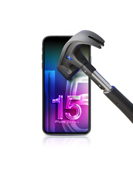 Szkło hartowane do iPhone 15 Pro Max 3mk HardGlass Max Lite Czarny