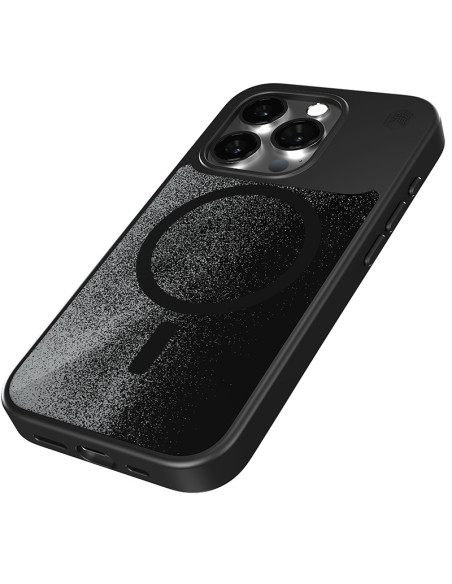 Etui antystresowe do iPhone 15 Pro Max STM Relax Sand MagSafe Czarny