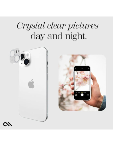 Szkło ochronne na aparat iPhone 15 / 15 Plus Case-Mate Sparkle Lens Protector