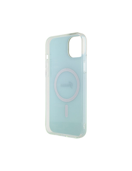 Etui Do iPhone 15 Plus Guess IML Iridescent MagSafe Wielokolorowy