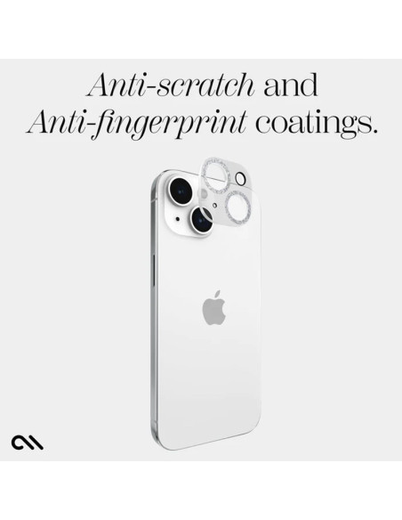 Szkło ochronne na aparat iPhone 15 / 15 Plus Case-Mate Sparkle Lens Protector
