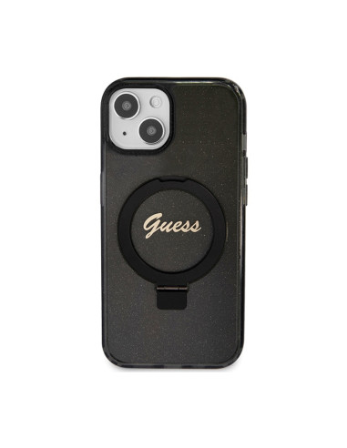 Etui Do iPhone 15 Plus Guess Ring Stand Script...