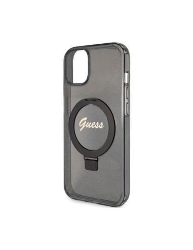 Etui Do iPhone 15 Plus Guess Ring Stand Script...