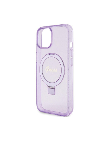 Etui Do iPhone 15 Plus Guess Ring Stand Script...