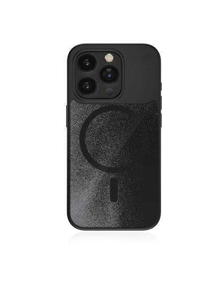 Etui antystresowe do iPhone 15 Pro STM Relax Sand MagSafe Czarny
