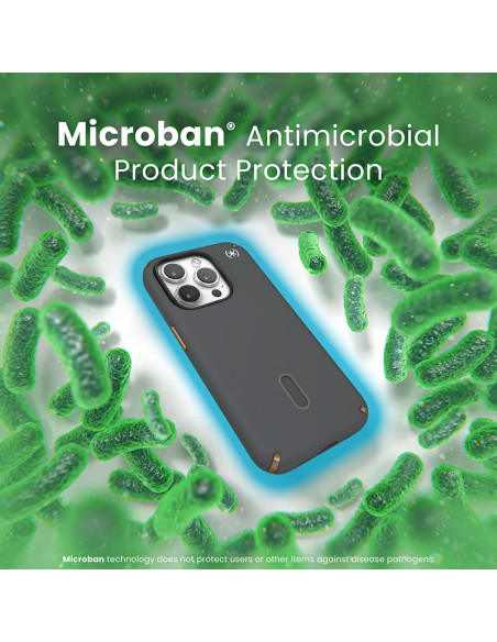 Etui Do iPhone 15 Pro Speck Presidio2 Pro ClickLock & MagSafe Szary