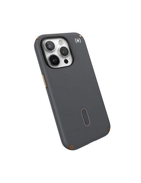 Etui Do iPhone 15 Pro Speck Presidio2 Pro ClickLock & MagSafe Szary