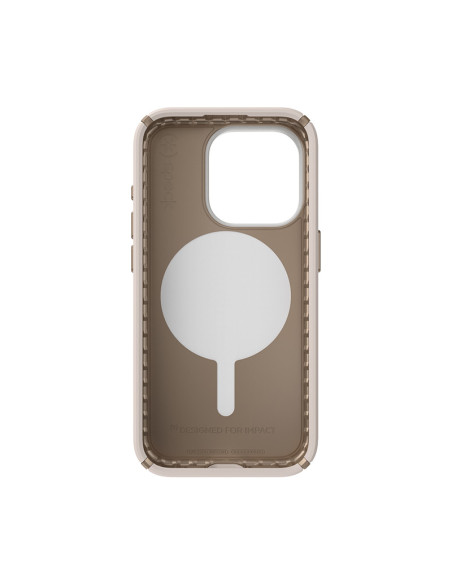Etui Do iPhone 15 Pro Speck Presidio2 Pro ClickLock & MagSafe Beżowy