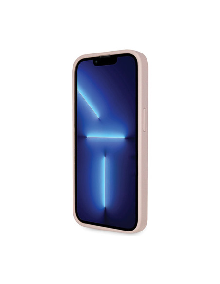 Etui Do iPhone 15 Pro Guess Crossbody 4G Metal Logo Różowy