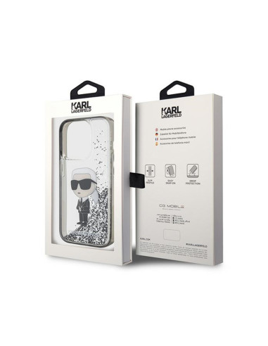 Etui Do iPhone 15 Pro Karl Lagerfeld Liquid...
