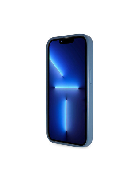 Etui Do iPhone 15 Pro Guess Crossbody 4G Metal Logo Niebieski