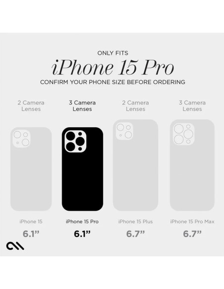 Etui Do iPhone 15 Pro Case-Mate Shimmer MagSafe Wielokolorowy