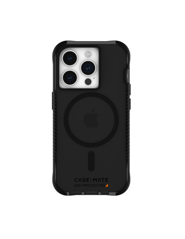 Etui Do iPhone 15 Pro Case-Mate Tough Grip Plus D3O MagSafe Czarny