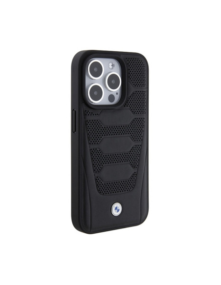 Etui Do iPhone 15 Pro Max BMW Leather Seats Pattern Czarny
