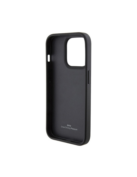 Etui Do iPhone 15 Pro Max BMW Leather Seats Pattern Czarny