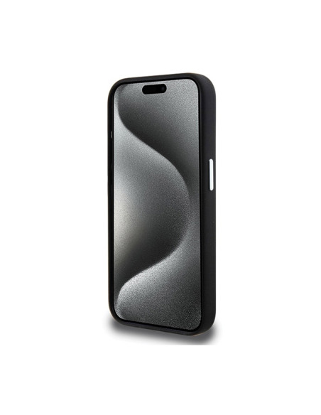 Etui Do iPhone 15 Pro Max BMW Signature Liquid Silicone MagSafe Czarny
