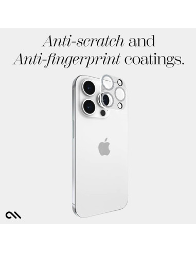 Szkło ochronne na aparat iPhone 15 Pro / 15 Pro...