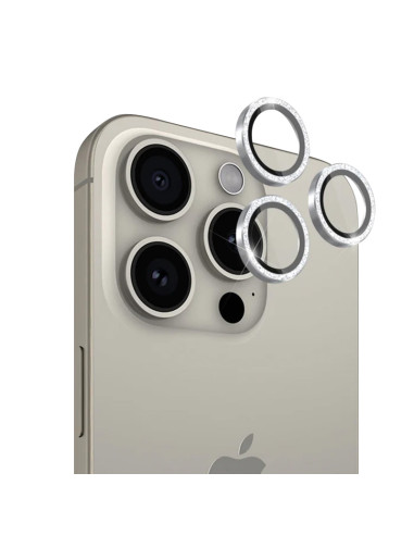 Szkło ochronne na obiektyw aparatu iPhone 15 Pro / 15 Pro Max Case-Mate Aluminum Ring Lens Protector