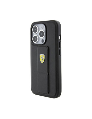 Etui Do iPhone 15 Pro Ferrari Grip Stand Metal...